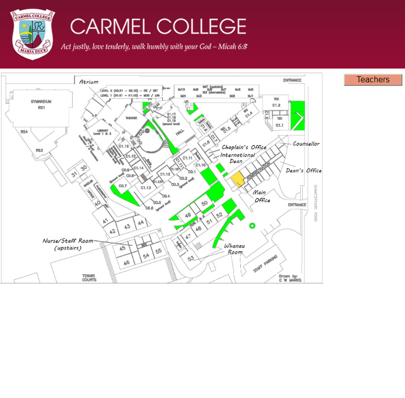 carmel college map